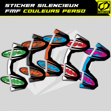 Sticker silencieux FMF Couleurs perso