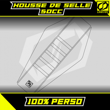 Housse de selle 50cc personnalisable