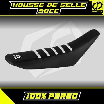 Housse de selle 50cc personnalisable