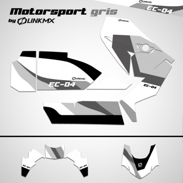 Kit Déco Motorsport gris BMW CE-04