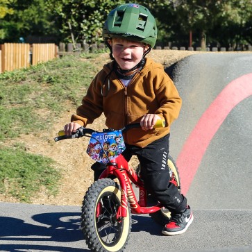 Plaque Kid draisienne / vélo PERSO