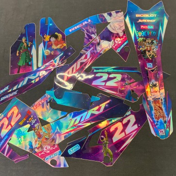 Kit déco Rieju MRT Pro 2022-2025 pro DBZ / One piece Holographic