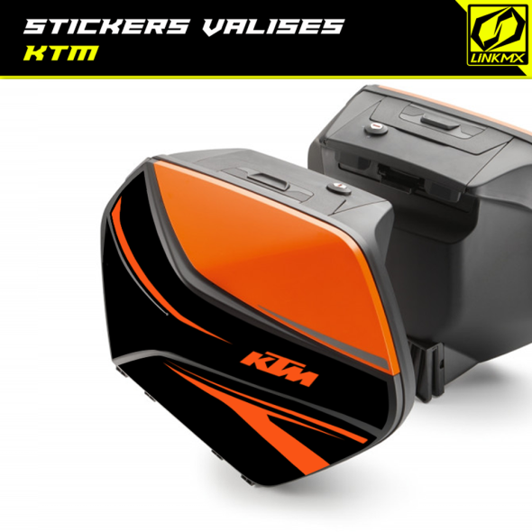 Kit Stickers valises KTM 2