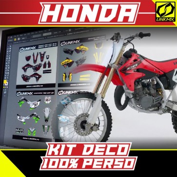 Kit Déco Honda 85cc 100% PERSO