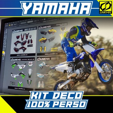 Kit Déco Yamaha 65cc 100 % PERSO