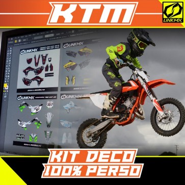 Kit Déco KTM 65cc 100 % PERSO