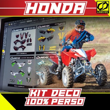 Kit Déco Quad Honda 100% PERSO