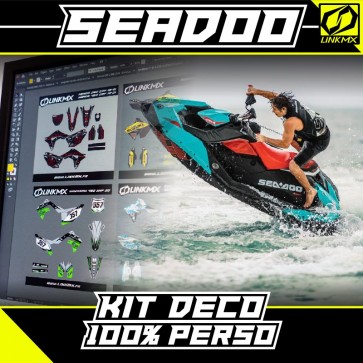 Kit Déco Jet à selle Seadoo 100% PERSO