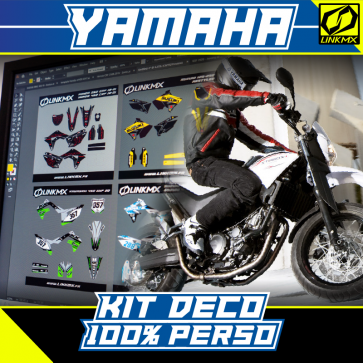 Kit Déco Moto Yamaha 100% PERSO