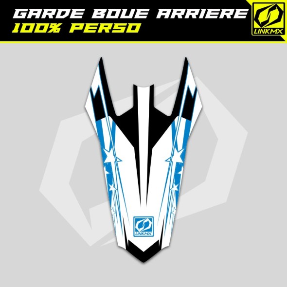 Garde boue arrière 100% perso