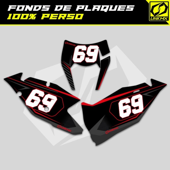 Fonds de plaques 100% perso