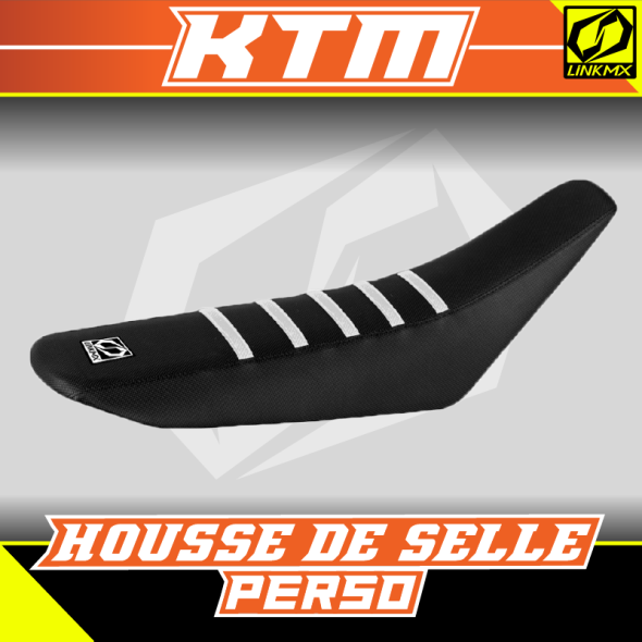 Housse de selle KTM personnalisable