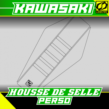 Housse de selle Kawasaki personnalisable