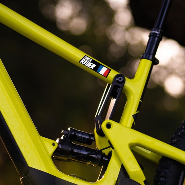 Stickers identité drapeau perso LinkMTB 2