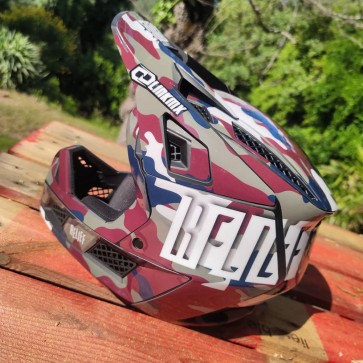 kit déco Casque MTB intégrale 100% perso