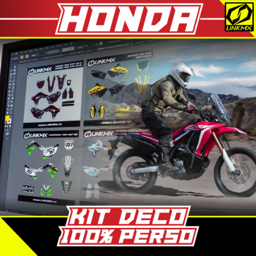 Kit Déco Moto HONDA Rally 100% PERSO