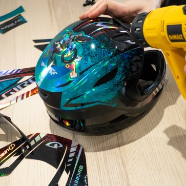 Service pose kit déco Casque